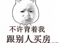 不许背着我跟别人买房